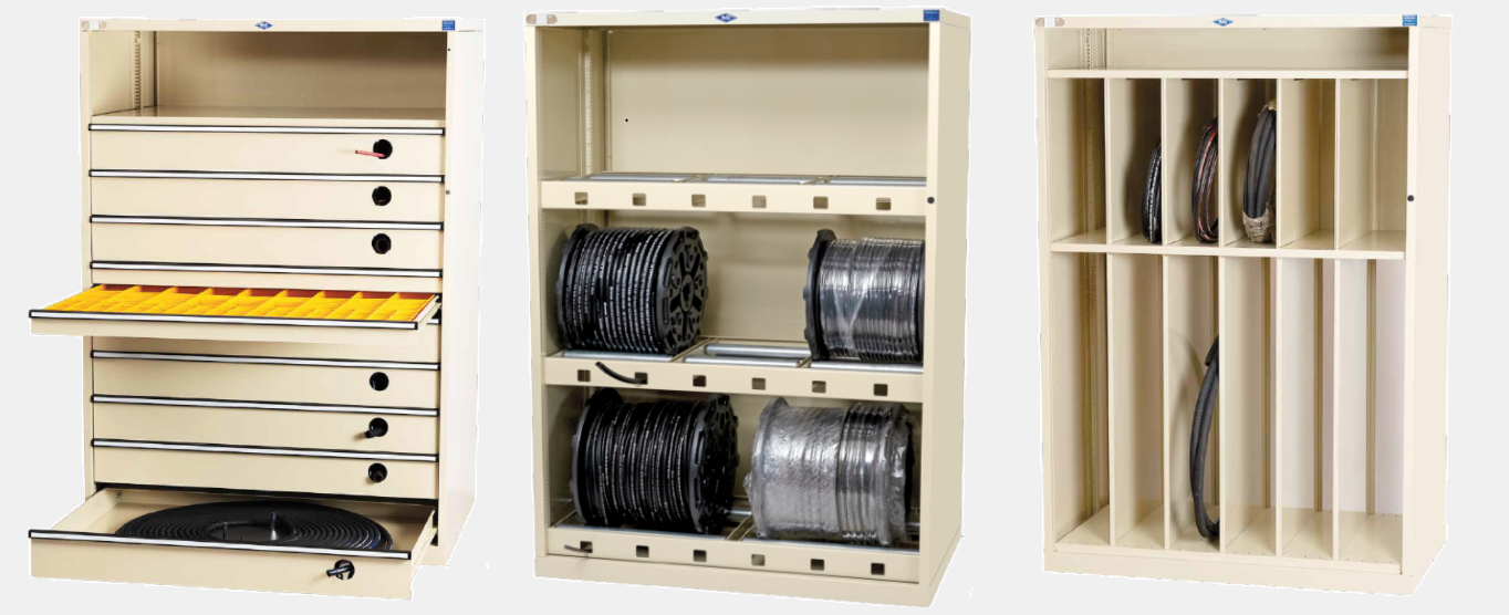 BAC Hose Storage Solutions - Advanced Storage Modules for Uncut Hydraulic Hose