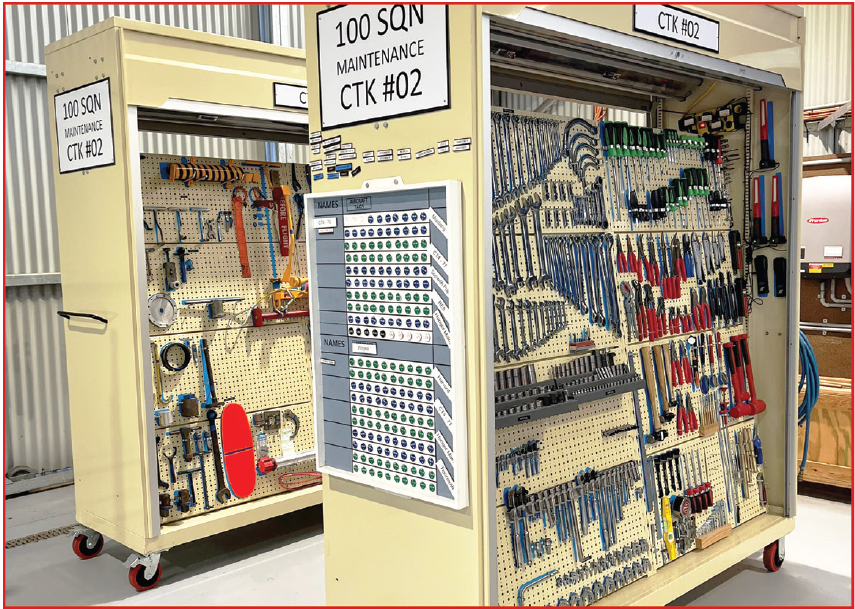 BAC Flightline Toolboards - Mobile BAC Display Modules