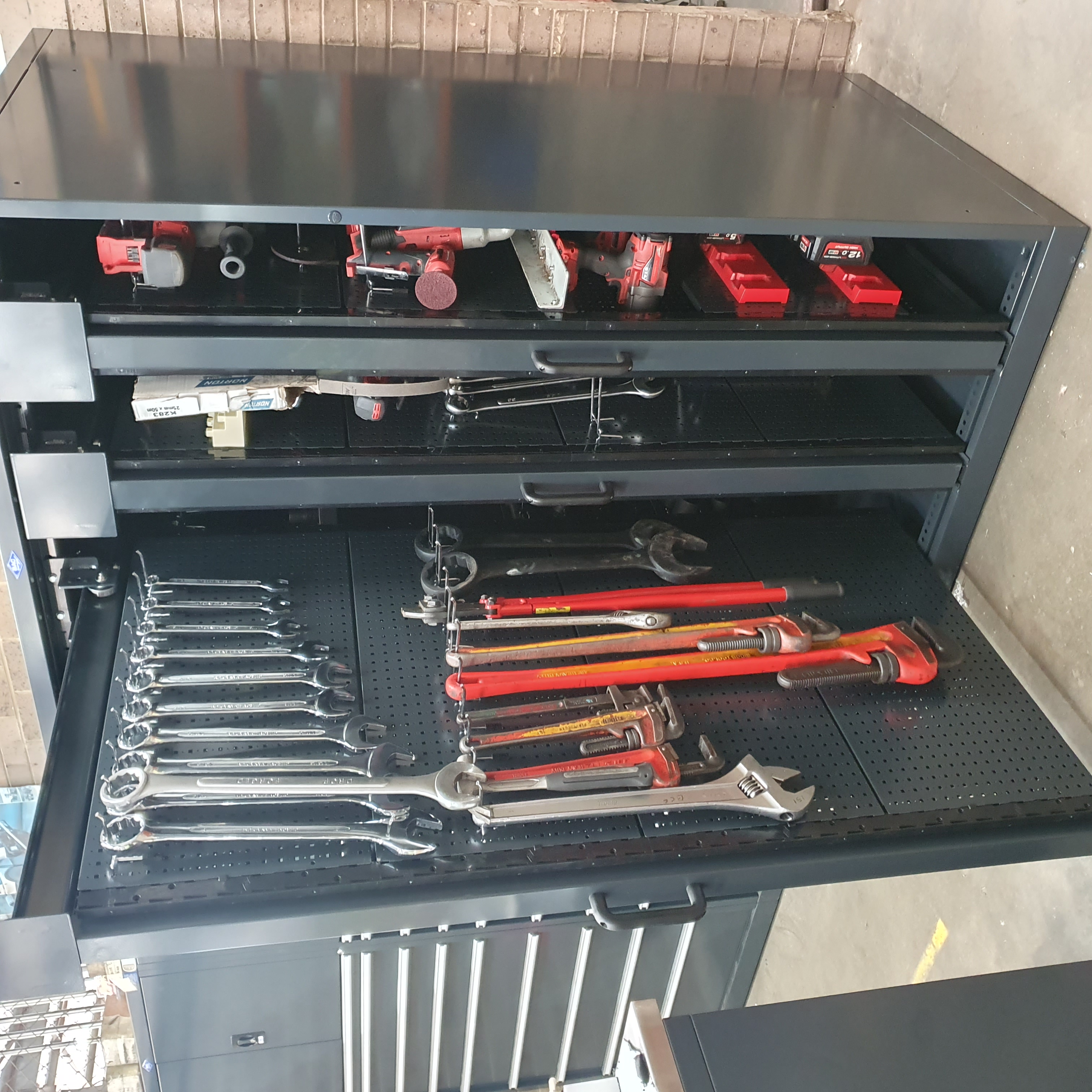 BAC Vertical Panel Drawers - Spanner Hooks