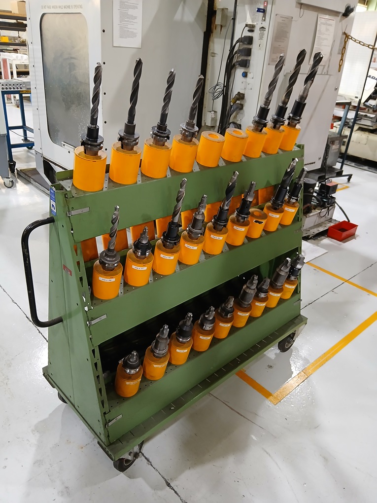 Storing Machine Tools in an Engineering Workshop