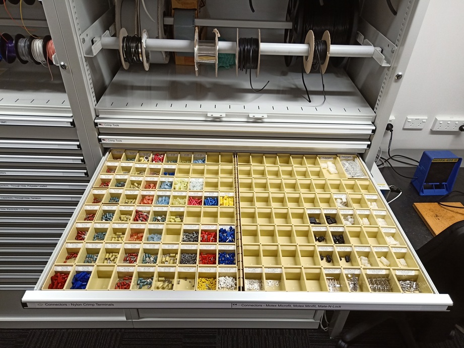 Why Spare Parts Drawers Provide Better Parts Visibility Than Boxes on Shelves
