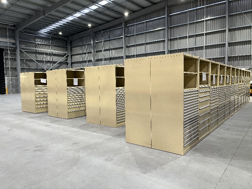Spare Parts Storage in BAC Drawer Modules