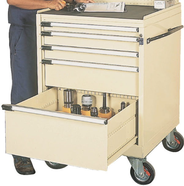 High Density CNC Tool Storage Drawers - Effective CNC Tool Storage