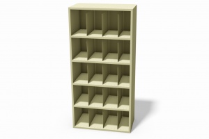Combi Shelving with Separators, Heavy Duty Shelving with Dividers