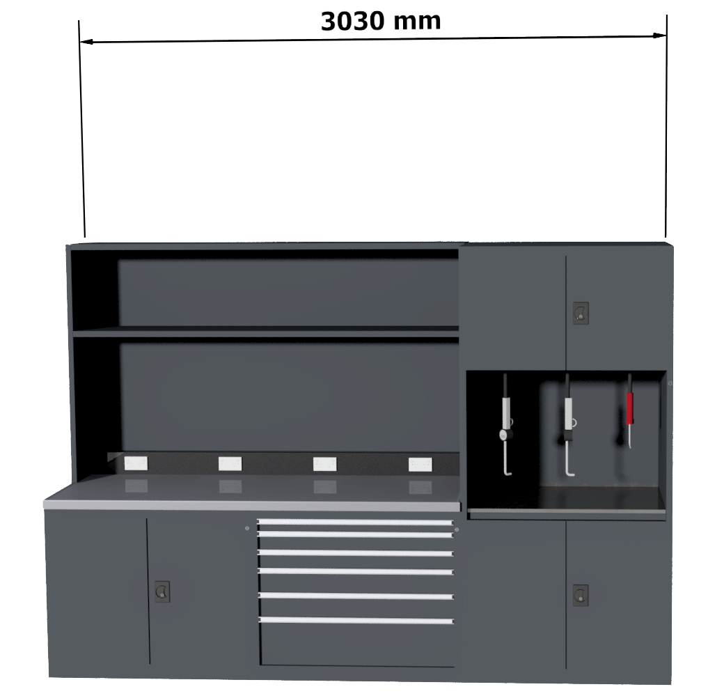 BAC High Profile Automotive Workstation Type AW3030 H