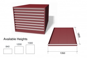 DR2 Module, Oversized Drawers