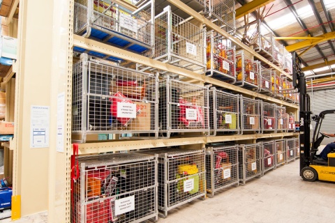 NSW fire and rescue BAC 77 racking