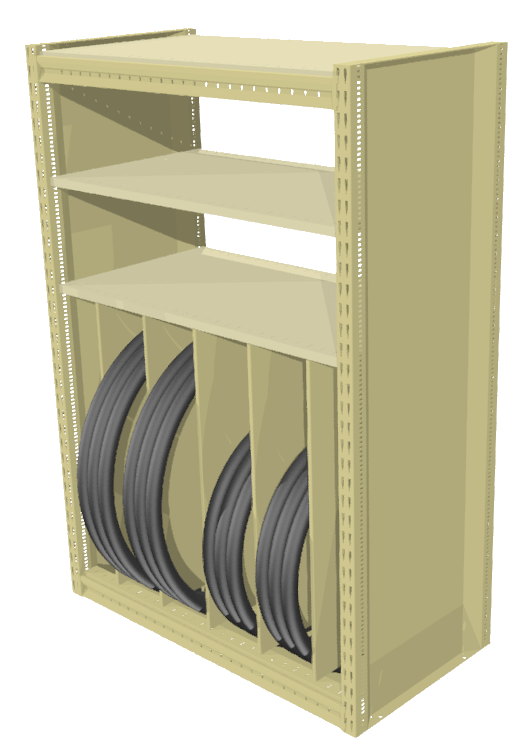 Hose Bundle Shelving BAC Systems