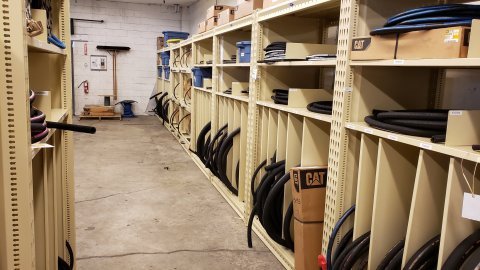 BAC Systems Hose Bundle Shelving – Finning (Canada)