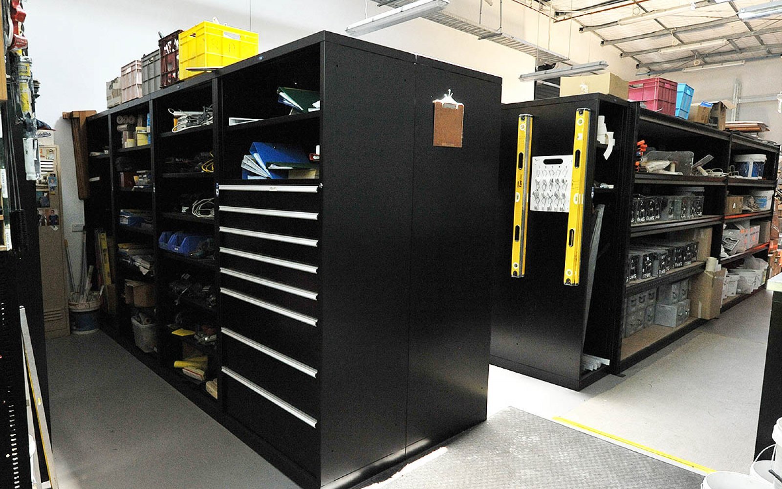 Shelving Modules for Storage of Spare Parts