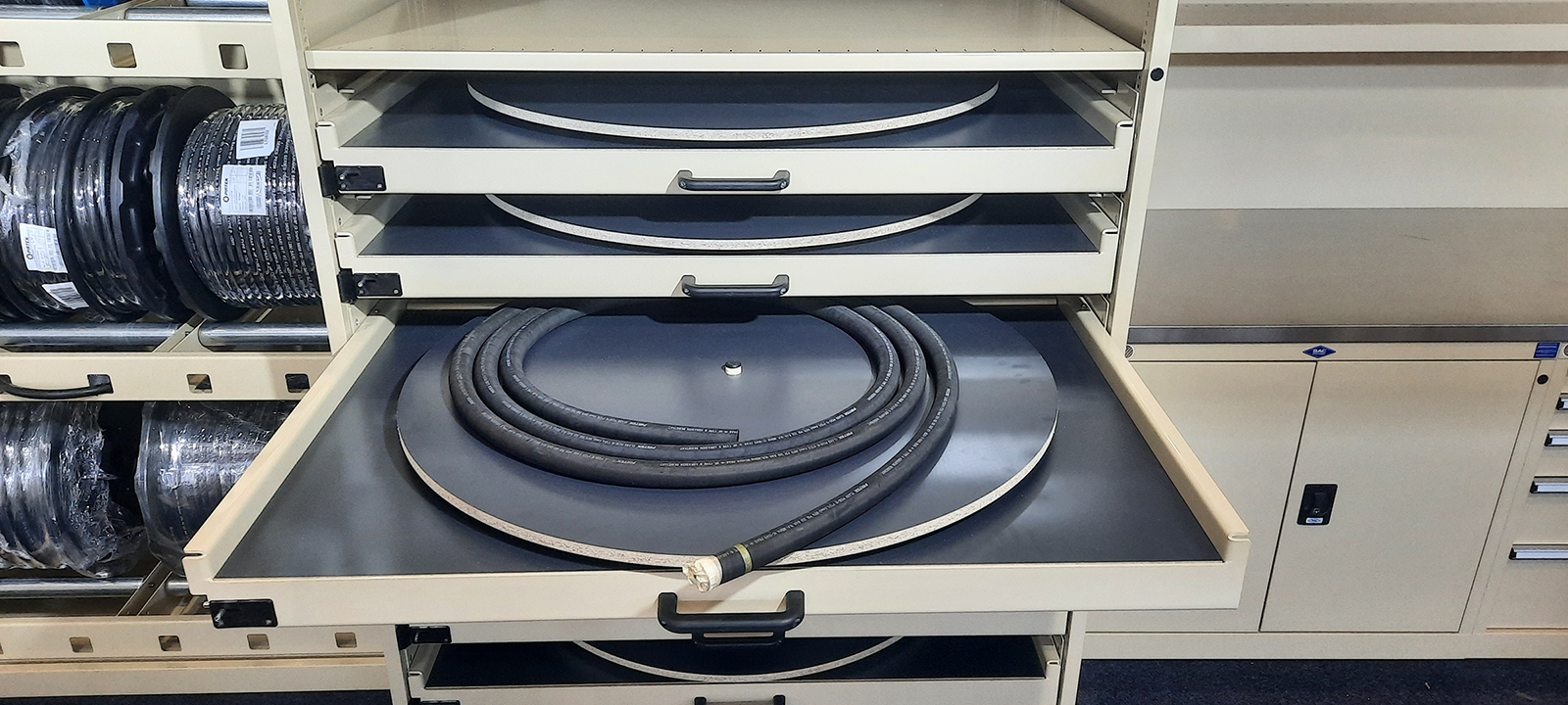 BAC Systems Hose Reel Drawer Cabinet