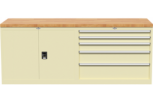 Workstation, Workbench with Cupboards