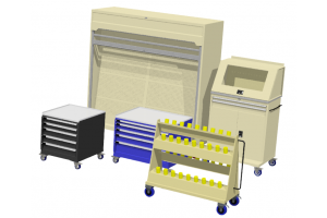 Mobile Storage and Trolleys, Toolboxes, Flightline
                      Toolboards, Computer Workstations and Tool Carriers