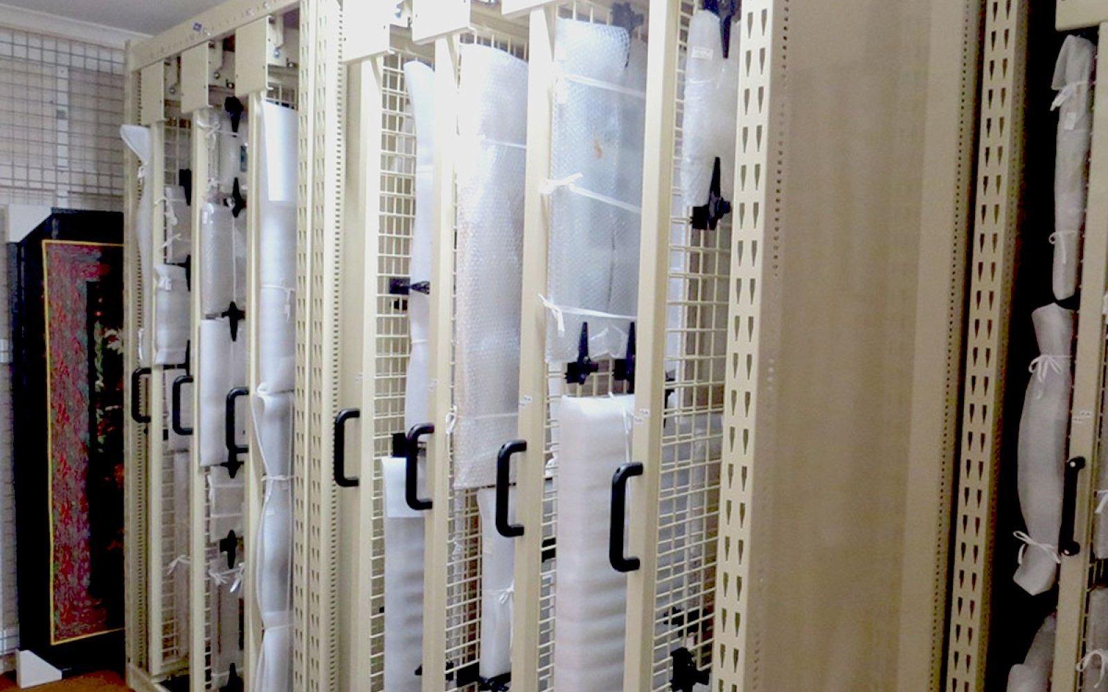 Art Rack Storage Systems for use in museums